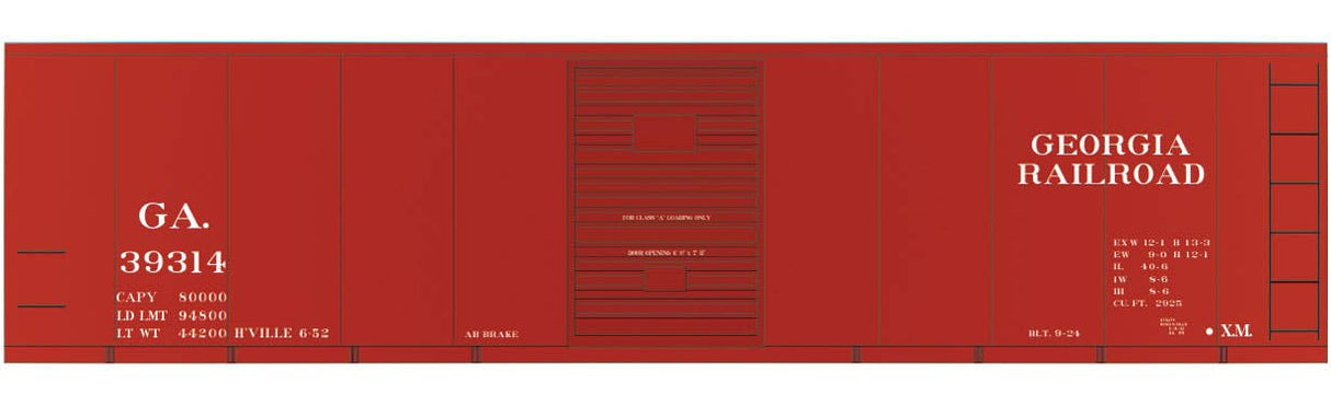 Image for 293-10061N6 GA 40' Stl Boxcar 6/