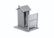 Image for 661-500 Railroad Privy C&O Design