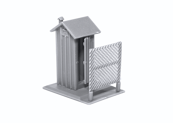 Image for 661-500 Railroad Privy C&O Design