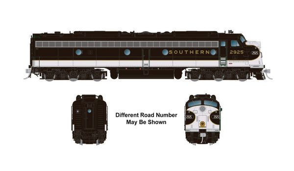 トラ・ポヤンスキー Rapido 28564 EMD E8 SOU - Southern #2923 DCC & Sound HO