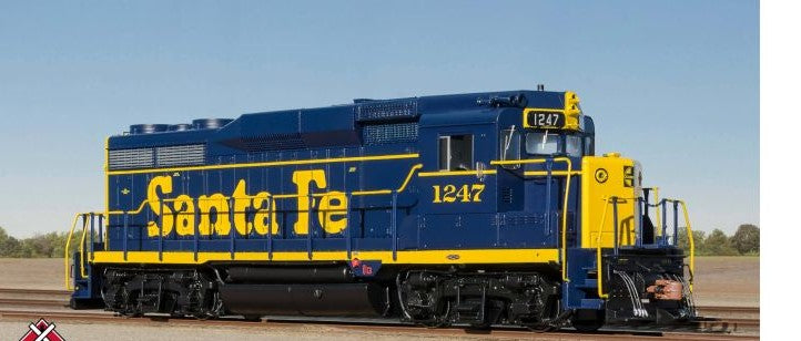 ScaleTrains SXT39199 EMD GP30, ATSF Santa Fe/Pinstripe/As Delivered #1276 DCC & Sound HO Scale