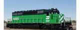 ScaleTrains SXT38777 EMD SD40-2, BN Burlington Northern/As Delivered #6325 DCC & Sound HO Scale