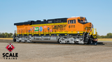 ScaleTrains SXT32891-4 GE ES44AC, BNSF/25th Anniversary/Heritage III #6111 ESU LokSound DCC & Sound Rivet Counter HO Scale