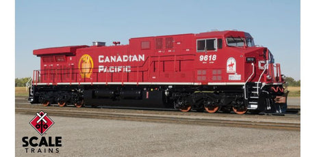 ScaleTrains SXT38439 GE AC4400CW, CP Canadian Pacific/Beaver/RCMP Musical Ride #9618 HO Scale
