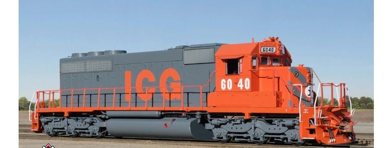 ScaleTrains SXT38807 EMD SD40-2, ICG/Orange & Gray #6042 DCC