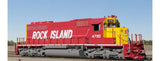 ScaleTrains SXT38821 EMD SD40-2, RI Rock Island/Red & Yellow #4794 DCC & Sound HO Scale