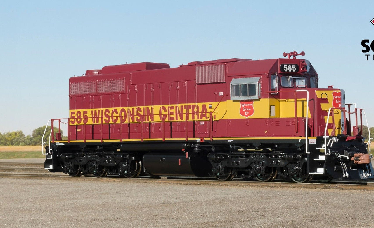 ScaleTrains SXT70075 EMD SDL39 WC Wisconsin Central #586 ESU LokSound DCC & Sound MUSEUM QUALITY HO Scale