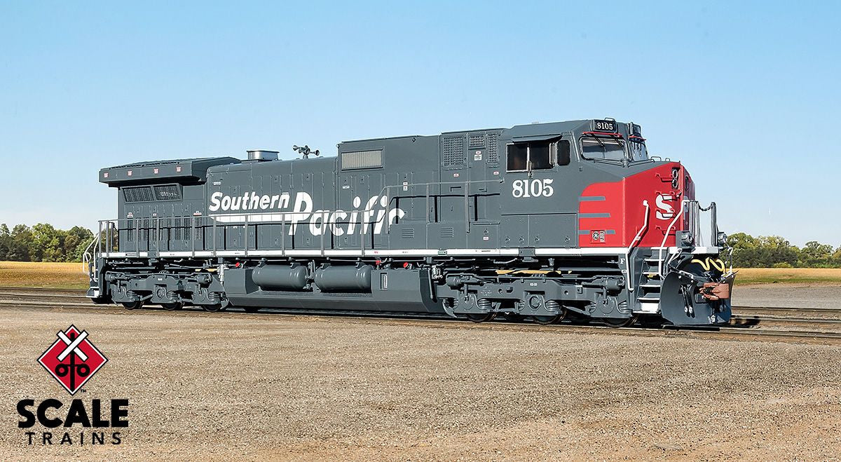 Scaletrains SXT33496 GE Dash 9 - SP Southern Pacific/As Delivered #8168 ESU v5.0 DCC & Sound HO Scale