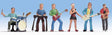Image for 528-36839 Music Band Rock'n'Roll 6/