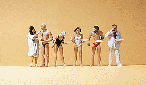 Image for 590-10424 Sunbathers Eating 6/