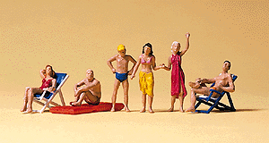 Image for 590-10428 Beachgoers Sit/Stand 6/