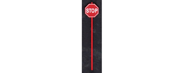 Image for 293-3542 Red Stop Sign 8/