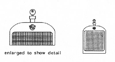 Image for 300-106 REO Radiator f/Rail Car