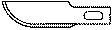 Image for 795-39923 Blade #10 curved edge  5/