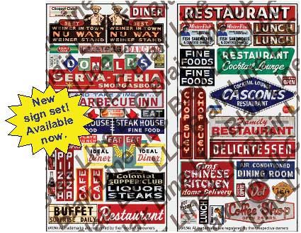 Image for 184-136 Restaurant & Cafe Signs