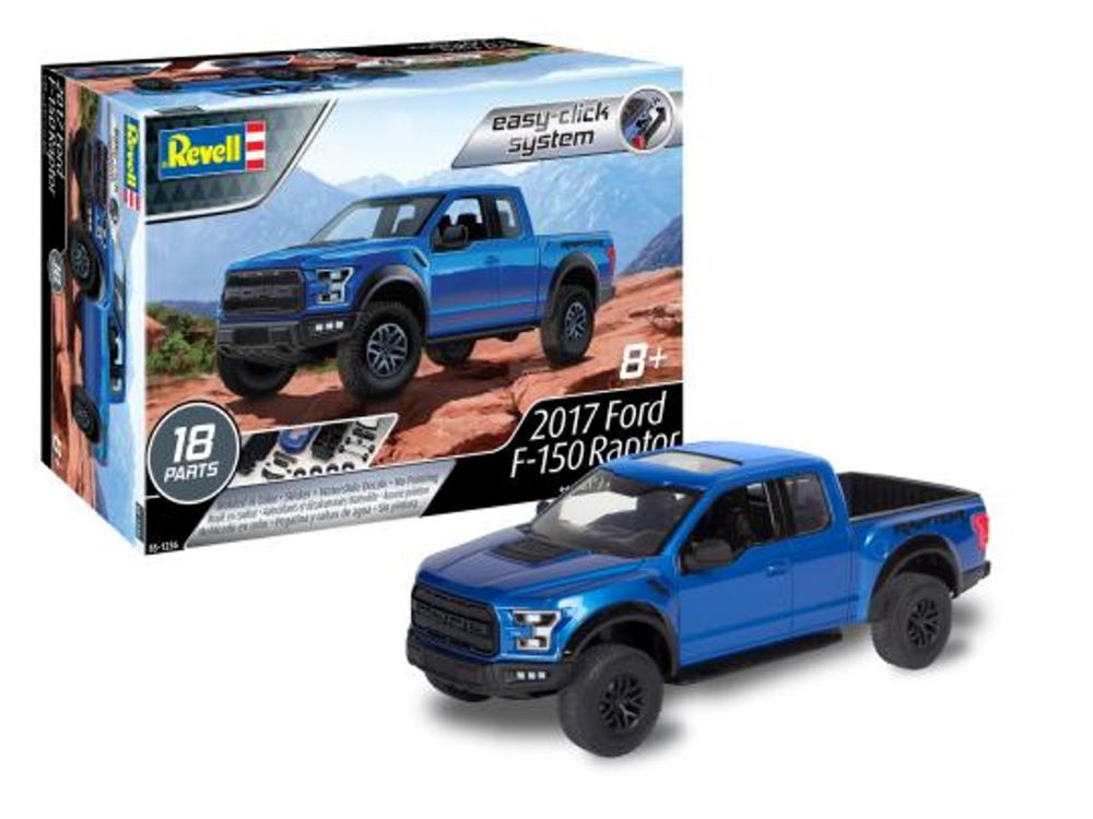 Revell 1236 2017 Ford F-150 Raptor 1/25 Scale Model Kit