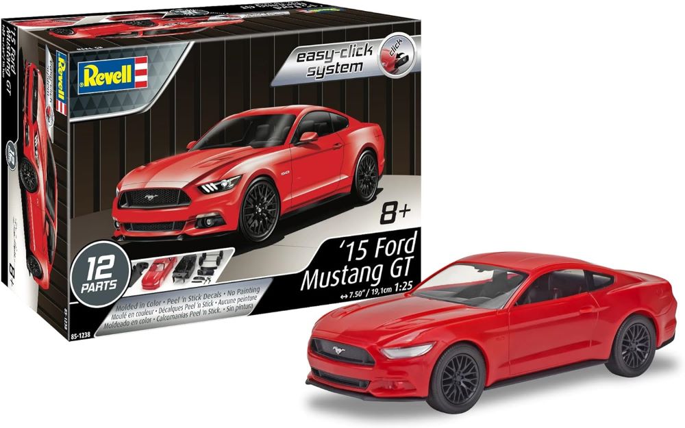Revell 1238 2015 Ford Mustang GT Kit 1:25 Scale