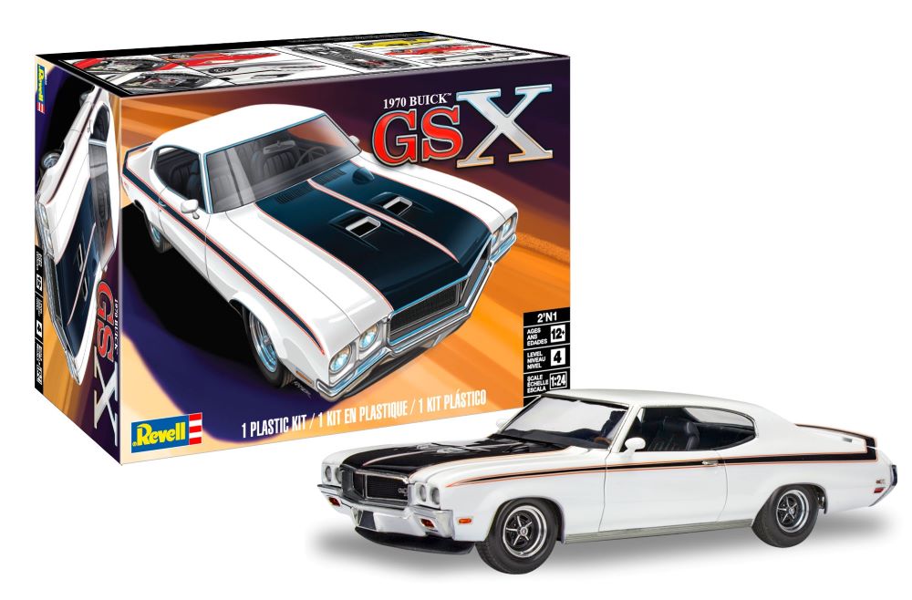 Revell 4522 1970 Buick GSX 2n1 Kit 1:24 Scale