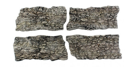 Woodland Scenics 1138 Rock Faces - Ready Rocks -- 4 Pieces A Scale