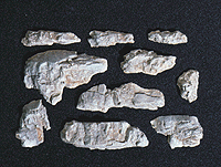 Woodland Scenics 1230 Rock Molds - 5 x 7"  12.7 x 17.7cm -- Outcroppings A Scale