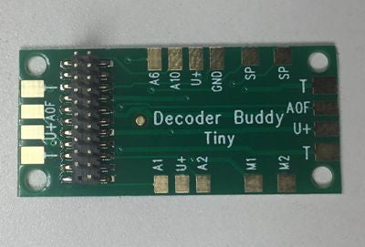 NixTrainz Decoder Buddy Mini - NTZ3 motherboard for 21 Pin decoders (Scale=HO) #NIX-DecoderBuddyMini