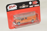ATLAS 35000005 Ford(R) F-350 Crew-Cab Pickup Truck - Assembled Orange HO Scale