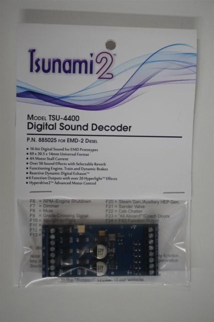 Get Tsunami2 EMD Diesel Decoders 885025 in Bellmawr, NJ – YankeeDabbler