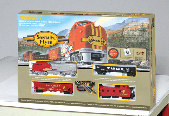 Image for 160-647 Santa Fe Flyer Train Set