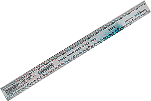 Mascot MPTH711 Scale Ruler -- HO, N, S and O Scales ALL Scale ...