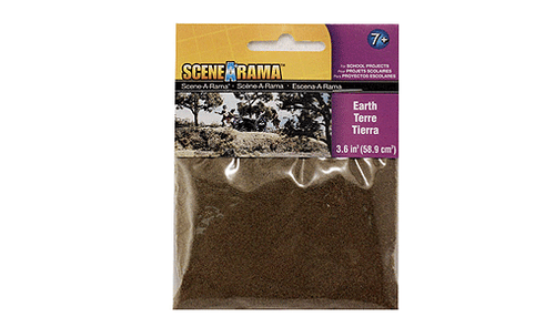 Woodland Scenics 4181 Scene-A-Rama(R) - 2oz  56.7g -- Earth A Scale