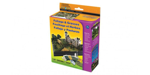 Woodland Scenics 4120 Scene-A-Rama(TM) Diorama Add-On Kits -- Foliage & Grasses HO Scale