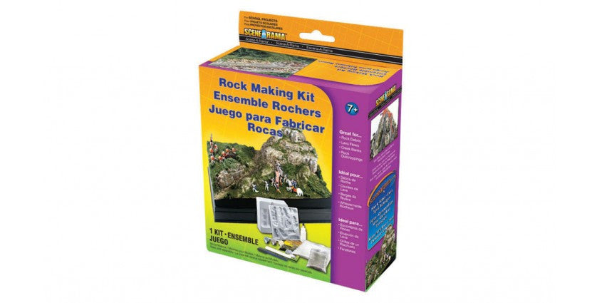 Woodland Scenics 4121 Scene-A-Rama(TM) Diorama Add-On Kits -- Rock Making Kit HO Scale