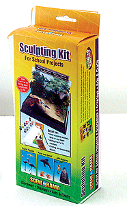 Woodland Scenics 4131 Scene-A-Rama(TM) Diorama Project Accessories -- Sculpting Kit HO Scale