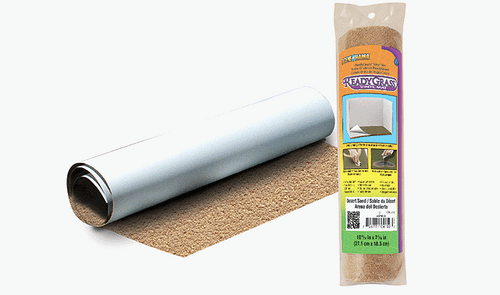Woodland Scenics 4159 Scene-A-Rama(TM) ReadyGrass(TM) Mat - 10-11/16 x 7-5/16"  27.1 x 18.5cm -- Desert Sand A Scale