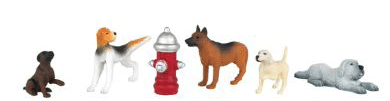 Image for 160-33158 Dogs w/Fire Hydrant 6/