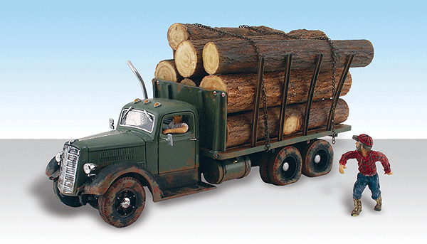 Woodland Scenics 5553 Scenic Accents(R) -- Tim Burr Logging HO Scale