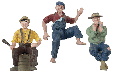 Woodland Scenics 2548 Scenic Accents(R) Figures -- The Bumm Brothers G Scale