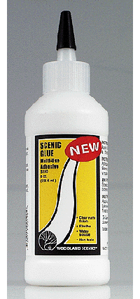 Woodland Scenics Scenic Glue 8oz (236ml) - Model Railroad & Diorama Adhesive S190