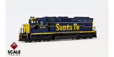 ScaleTrains SXT39703 EMD SD45 Phase Ib1, Santa Fe/As Delivered/Pinstripe #1847 DCC & Sound HO Scale