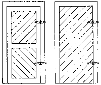 Image for 300-3610 Shed door diag sheath  4/