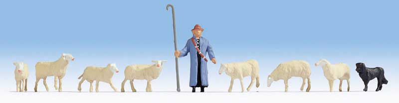 Image for 528-15748 Shepherd, Dog & Sheep 9/