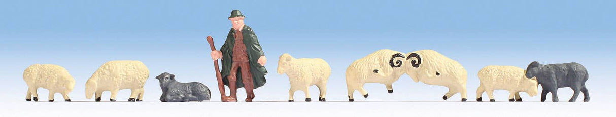 Image for 528-18210 Shepherd & Sheep