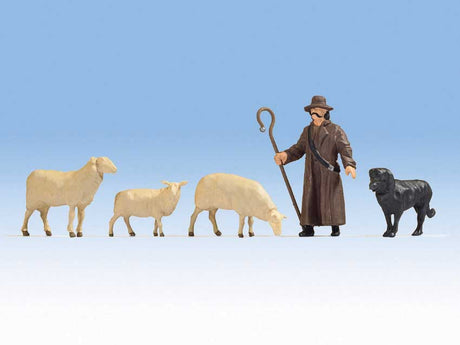 Image for 528-17901 Shepherd and Sheep