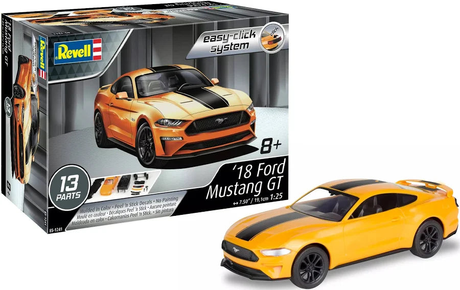 Revell 11241 2018 Ford Mustang GT Kit 1:25 Scale