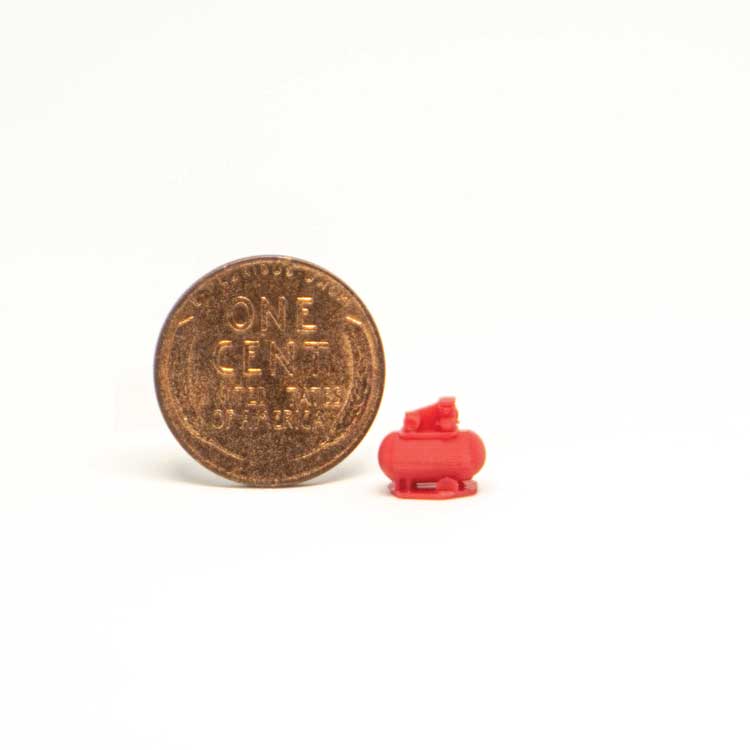 All Scale Minatures 870902.5 Short Air Compressor -- pkg(5) HO Scale ...
