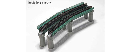 Image for 381-20823 Curved Bridge Set 448mm