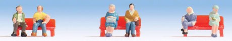 Image for 528-44203 Sitting People w/o Bench