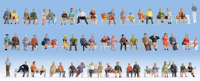 Image for 528-38402 Sitting People Mega Set