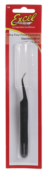 Image for 271-30420 Tweezer Slant Point Blk
