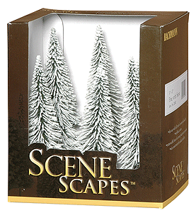 Image for 160-32002 Pine Trees w/Snow 5-6" 6/
